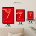 Ronaldo with a hat-trick against Spain at the 2018 World Cup