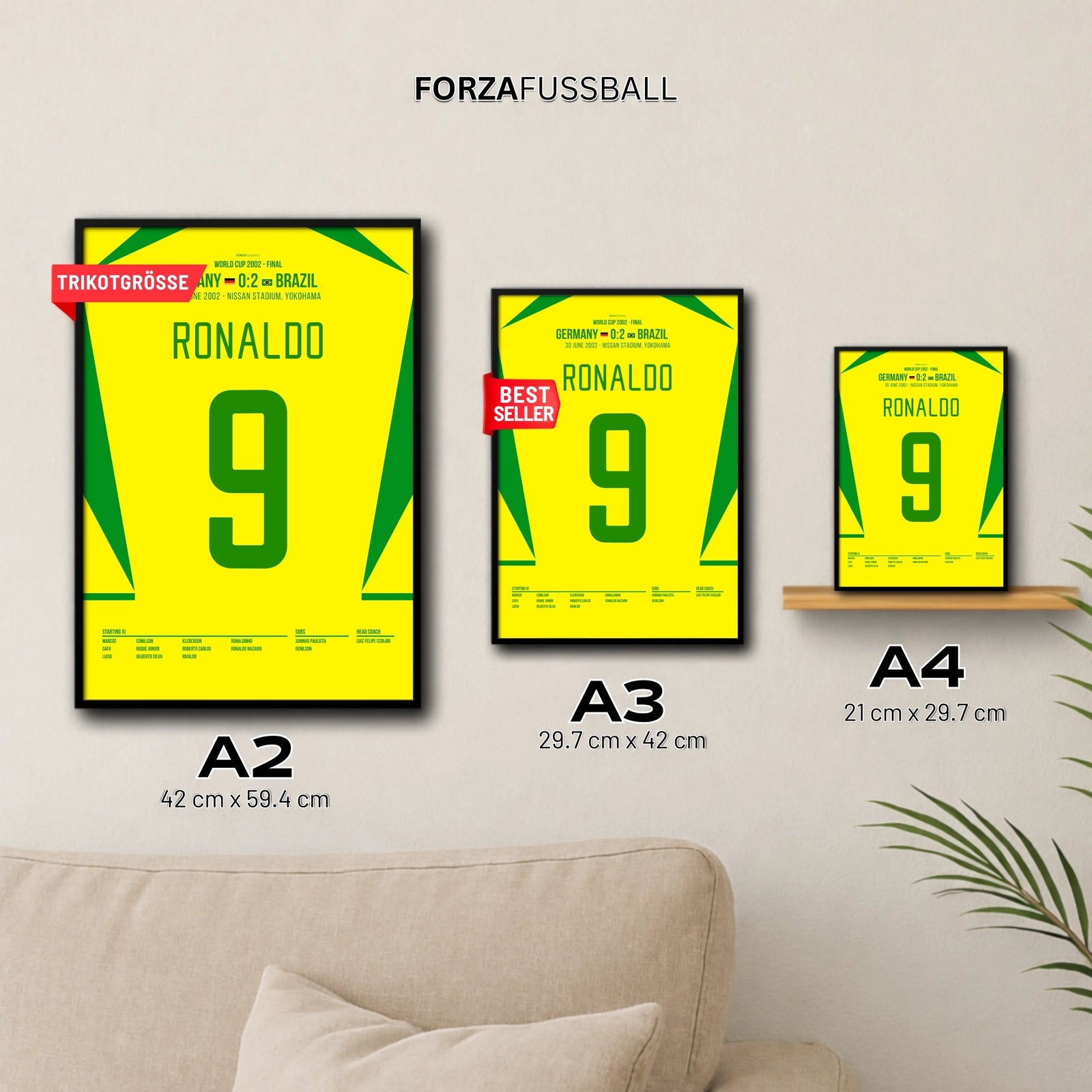 Ronaldo's Doppelpack führt Brasilien zum 5. WM Titel