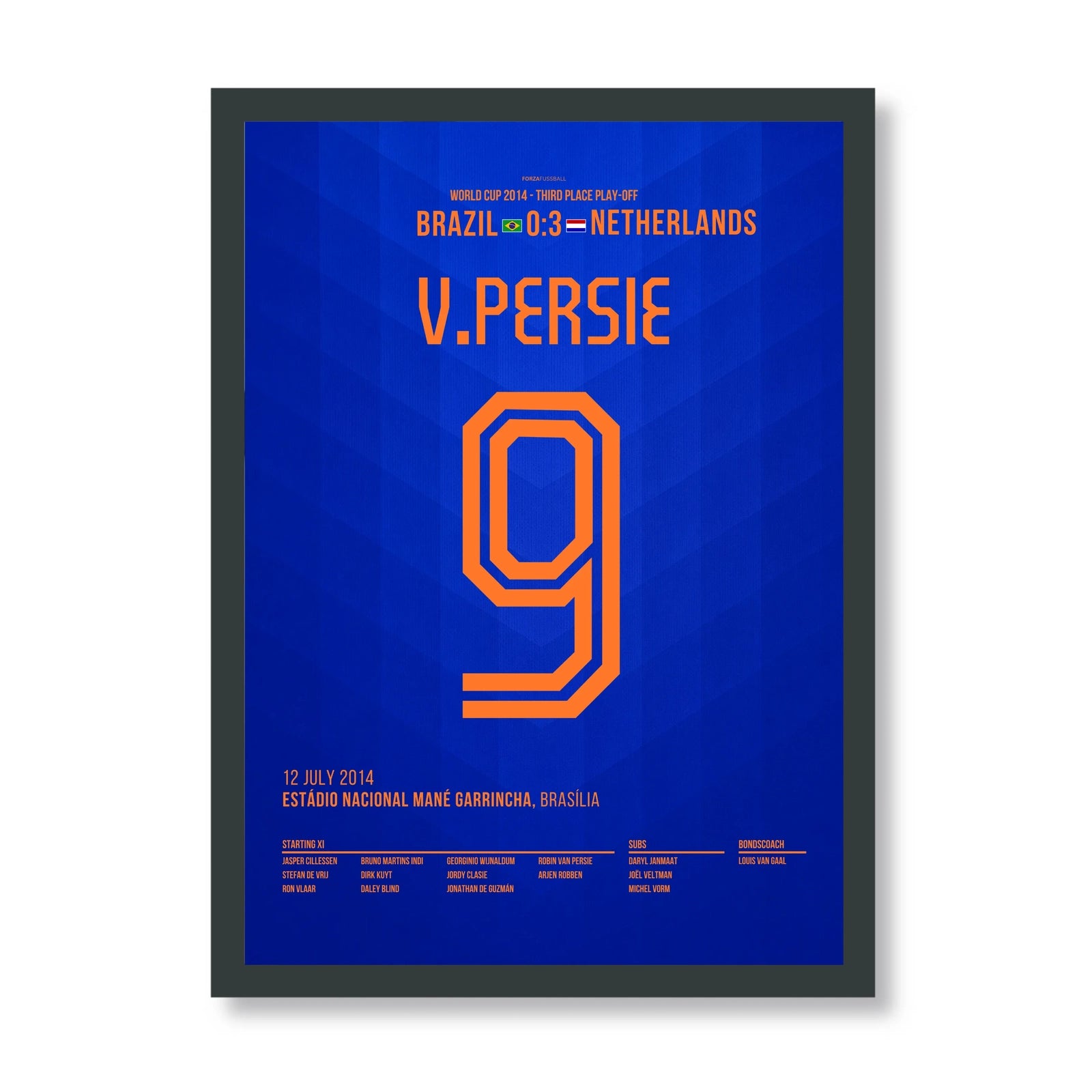 Van Persie and Co. humiliate Brazil once again