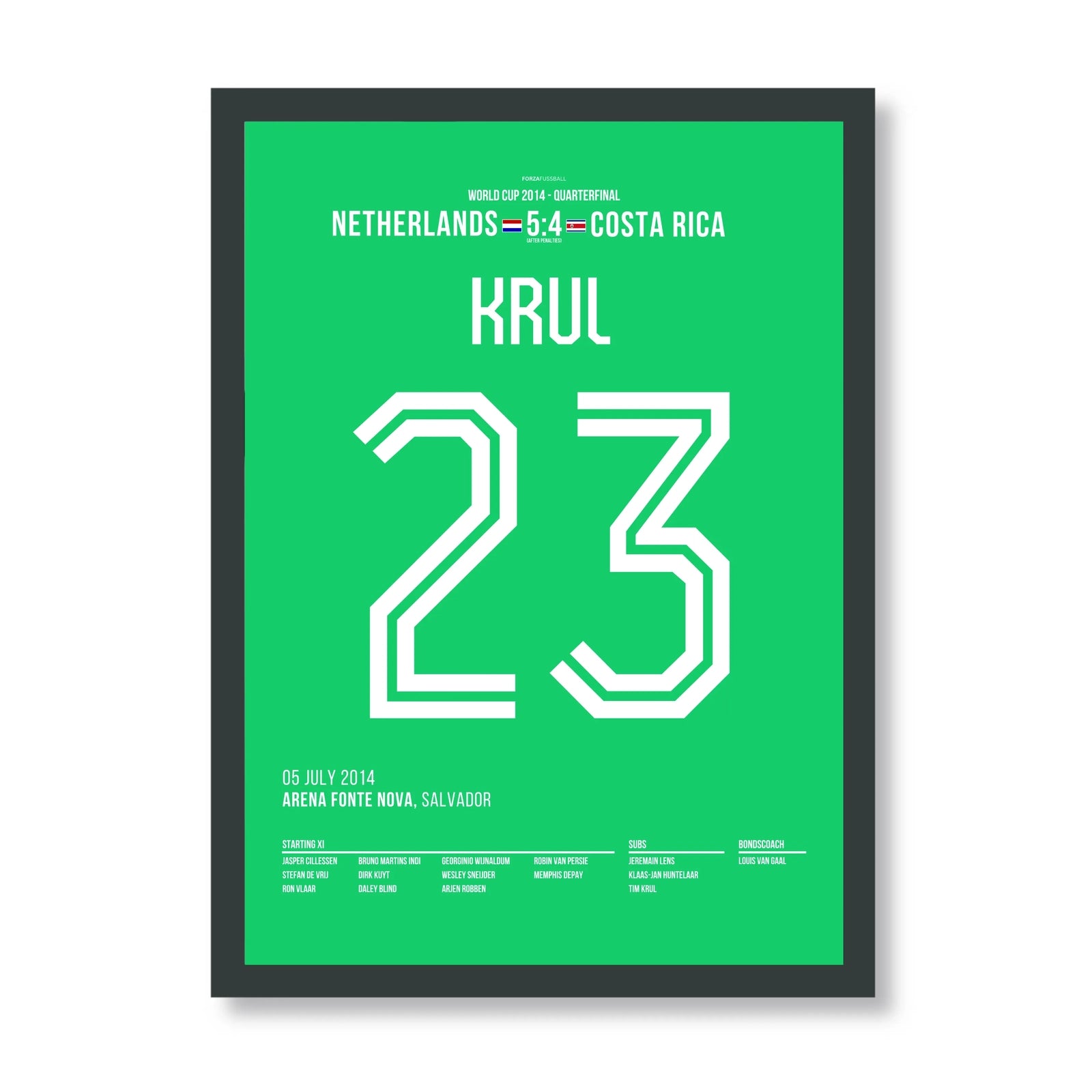 Krul’s penalty heroics send the Netherlands into the semi-finals
