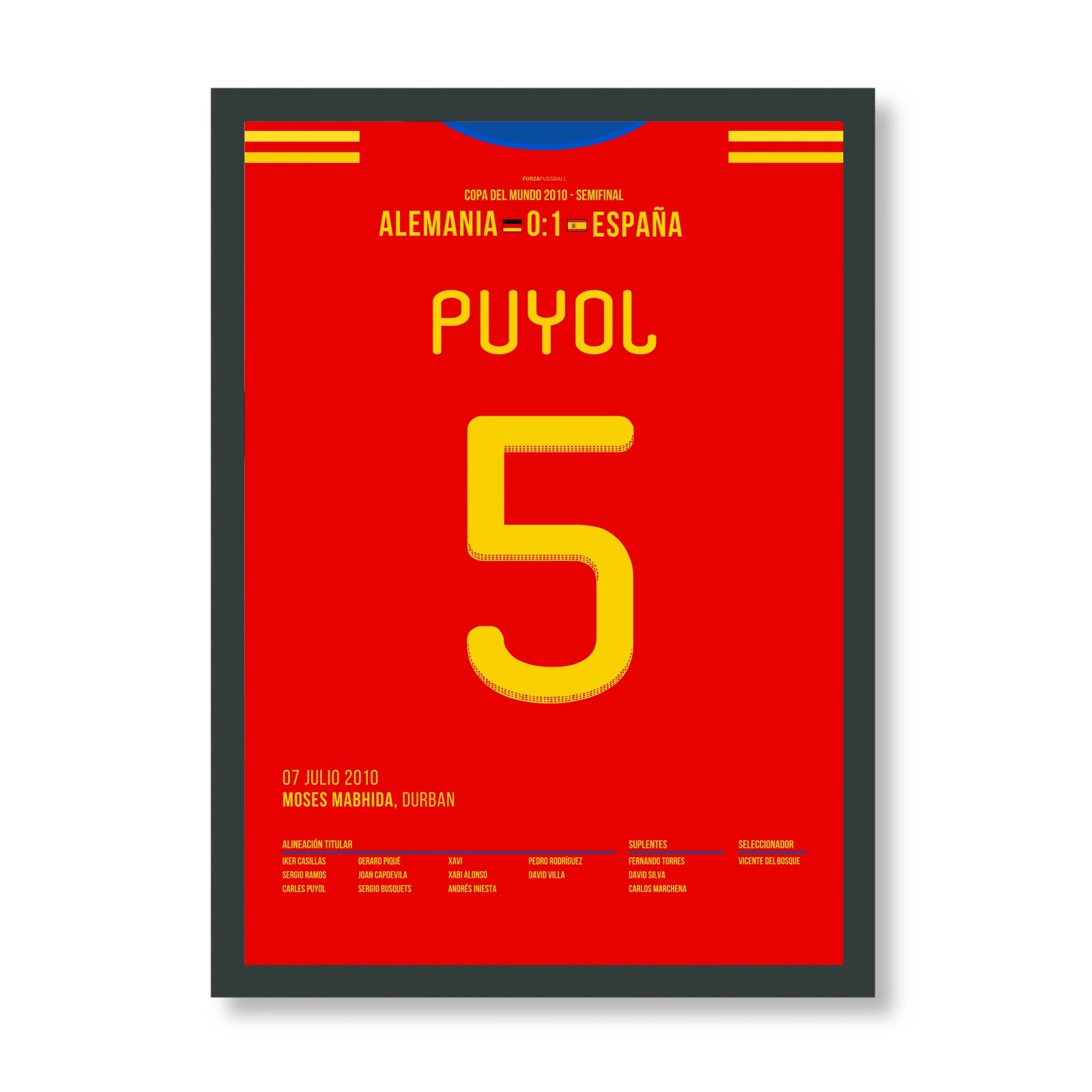 Puyol köpft Spanien ins WM Finale 2010