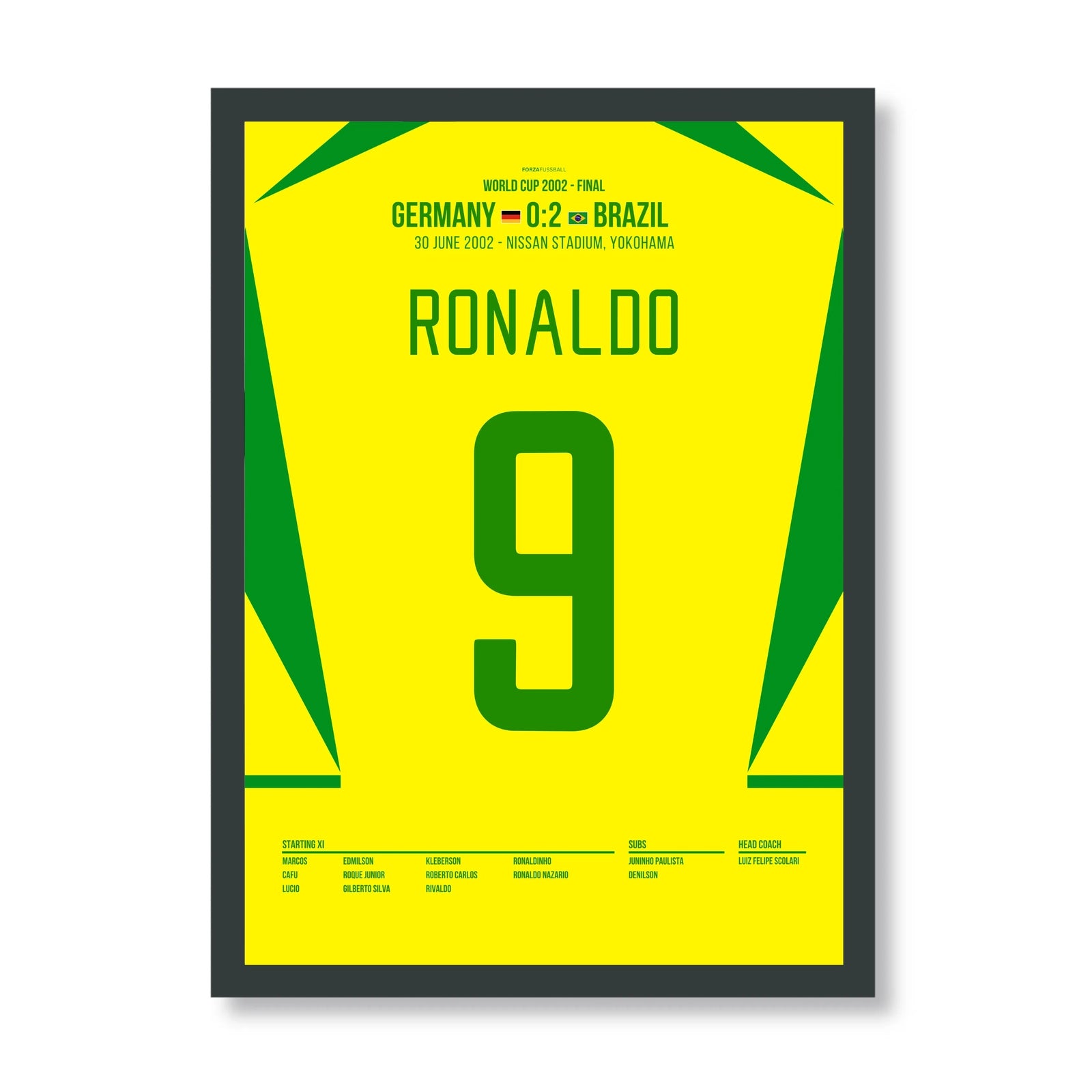 Ronaldo's Doppelpack führt Brasilien zum 5. WM Titel