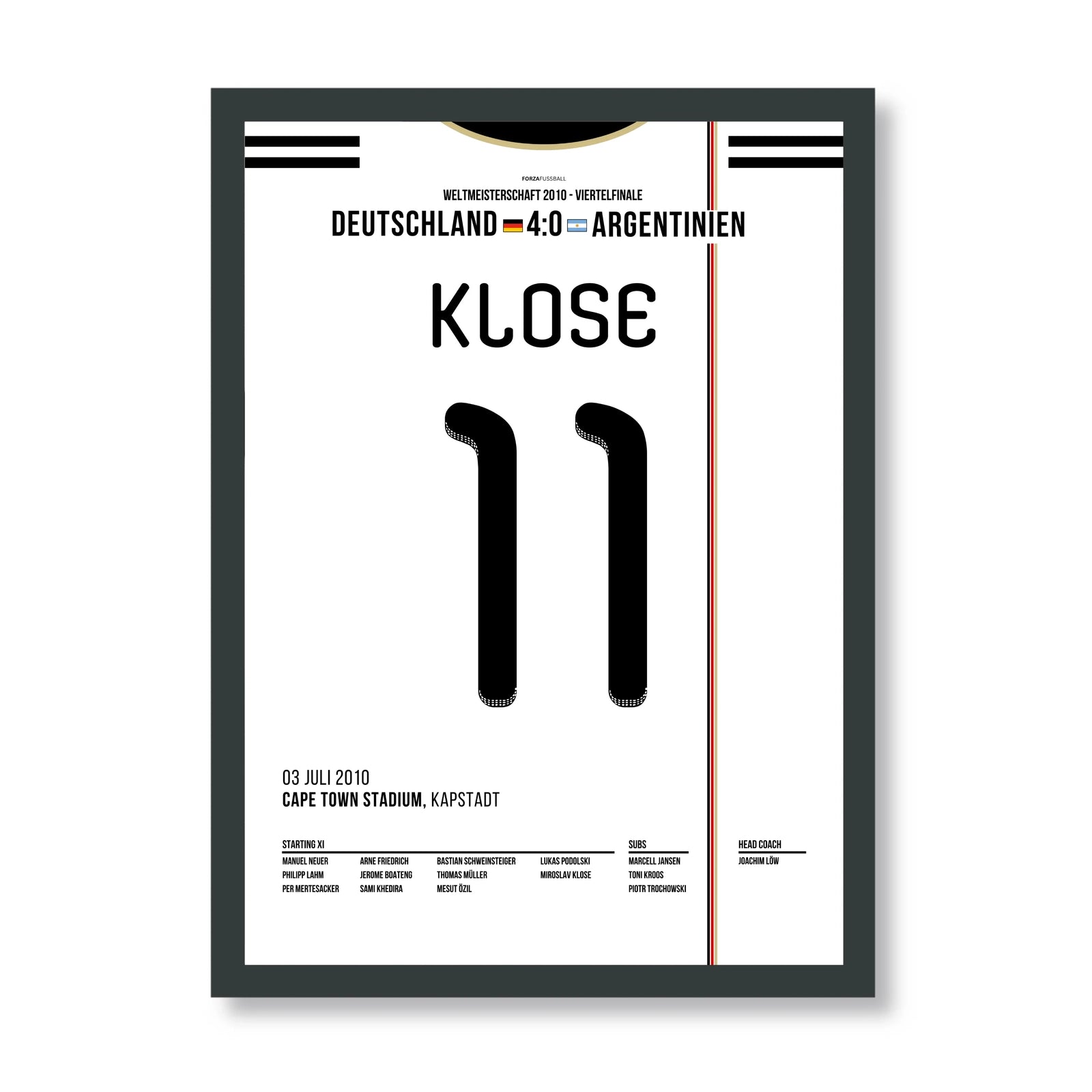 Klose und Deutschland demontieren Messi, Maradona und Argentinien