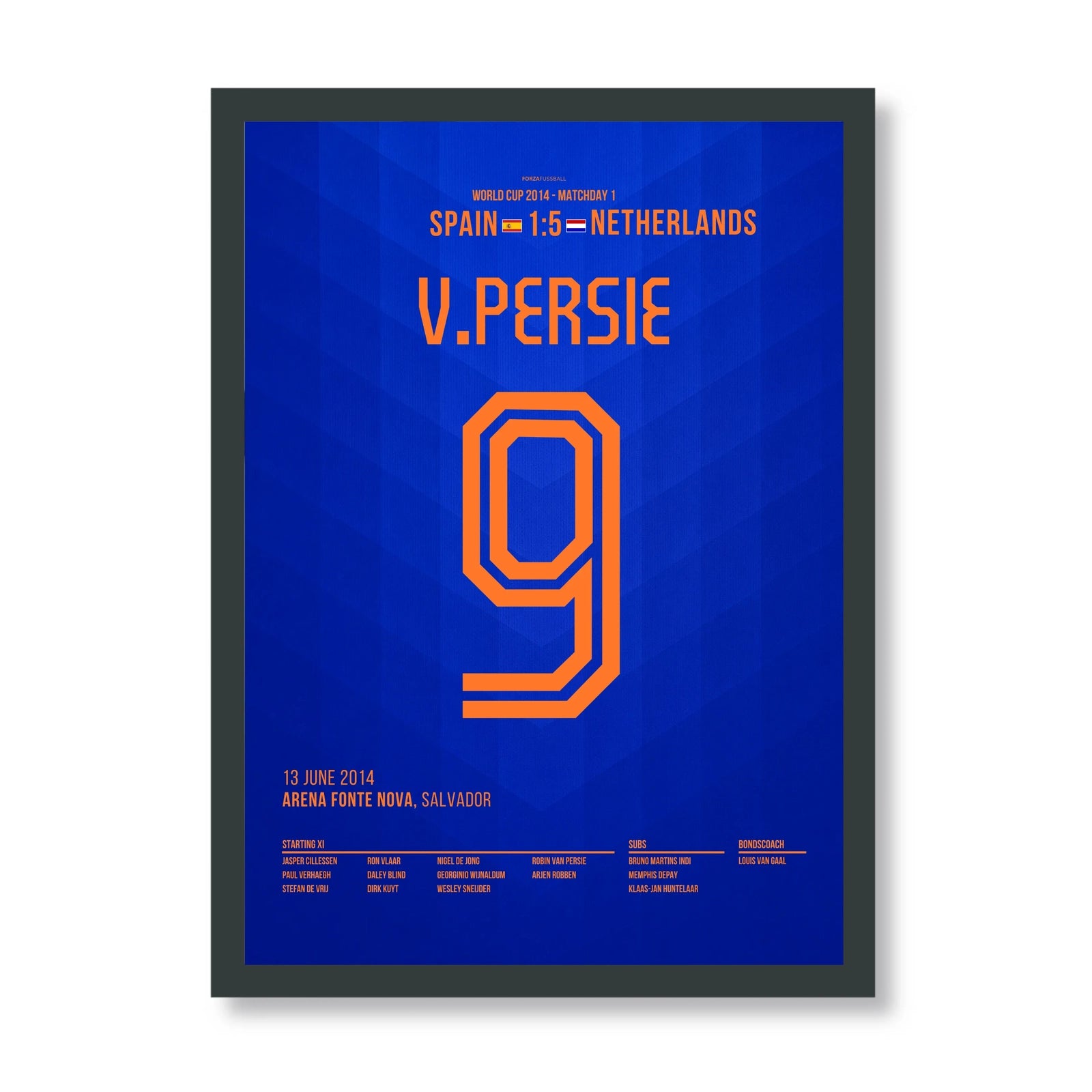 Van Persie channels the Flying Dutchman against Spain