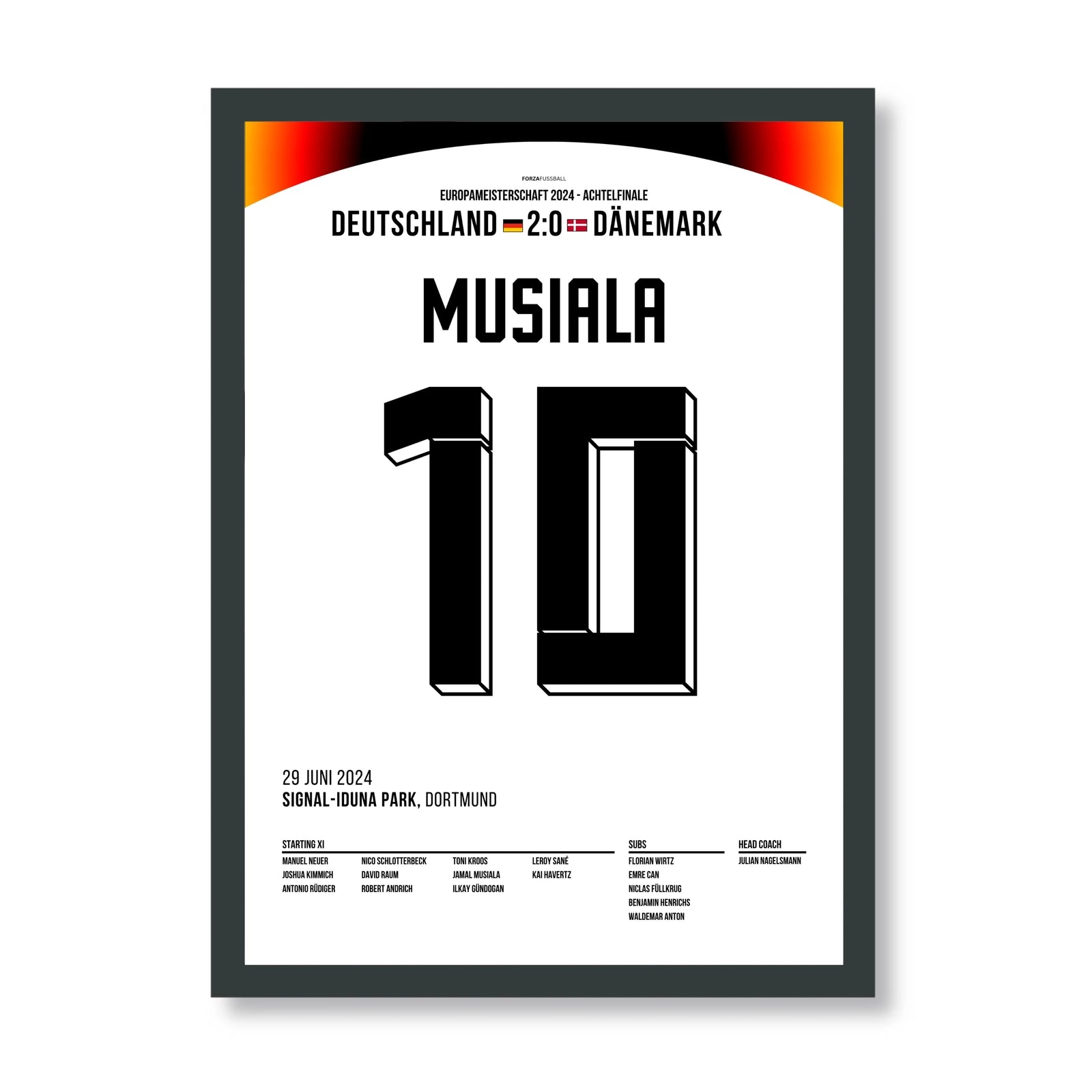 Jamal Musiala sends Germany into European Championship quarter-finals