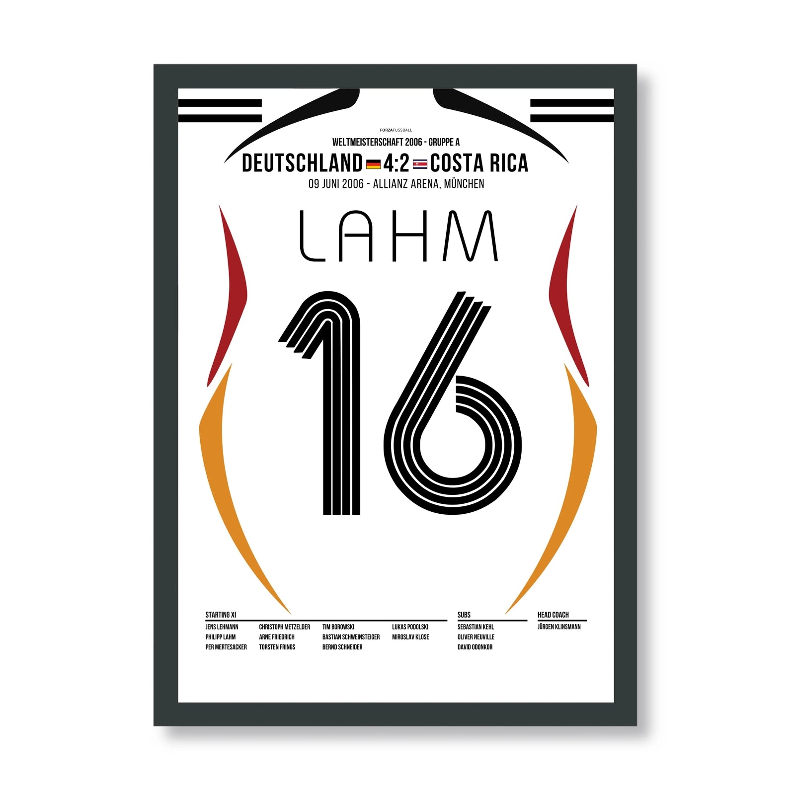 Lahm eröffnet das Sommermärchen 2006 per Traumtor