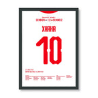 Granit Xhaka packt den Hammer aus gegen Serbien