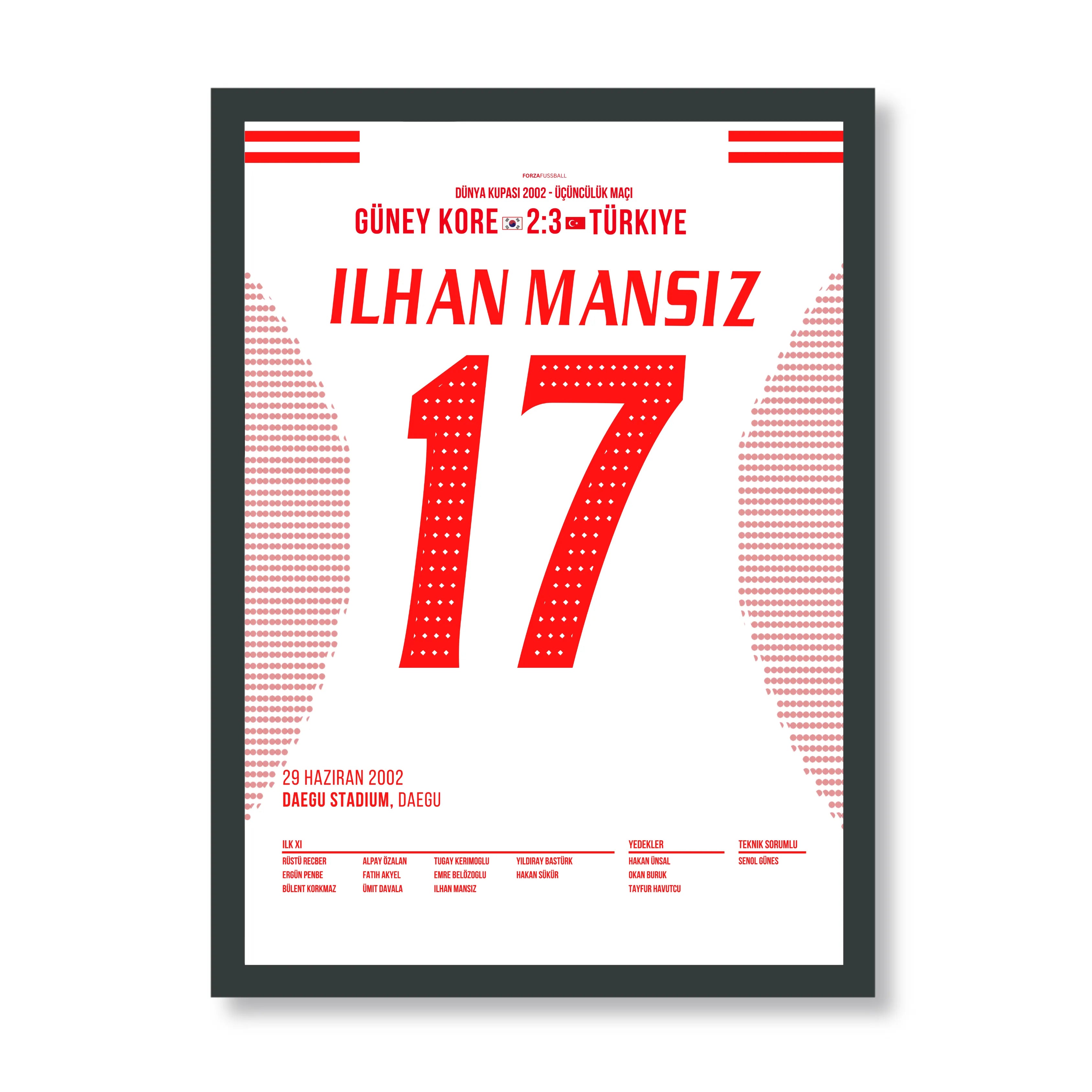 Ilhan Mansiz schiesst die Türkei zu Platz Drei bei der WM 2002