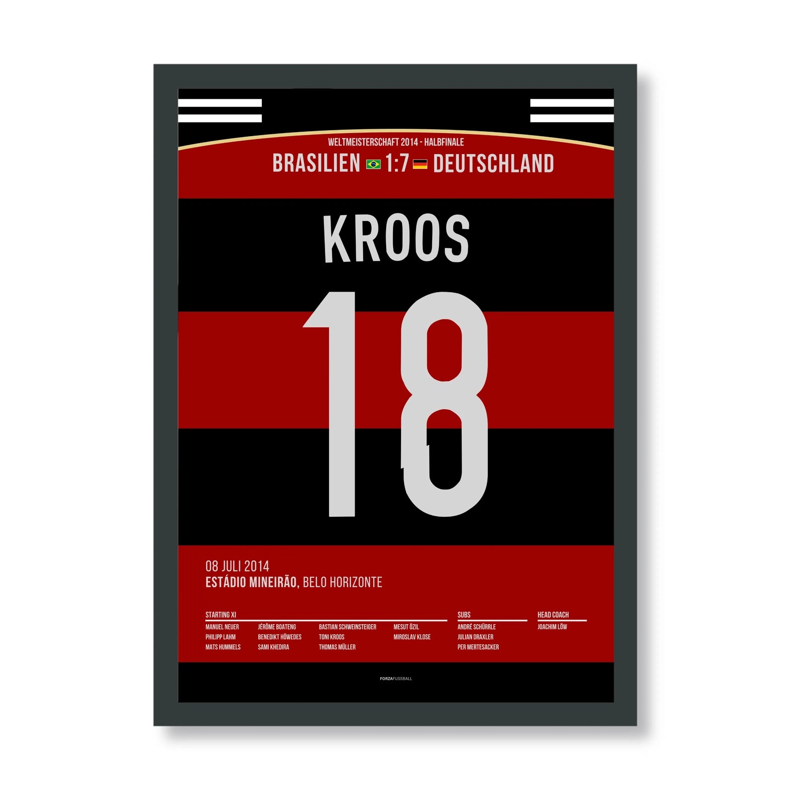 Toni Kroos trifft doppelt beim 7:1 gegen Brasilien