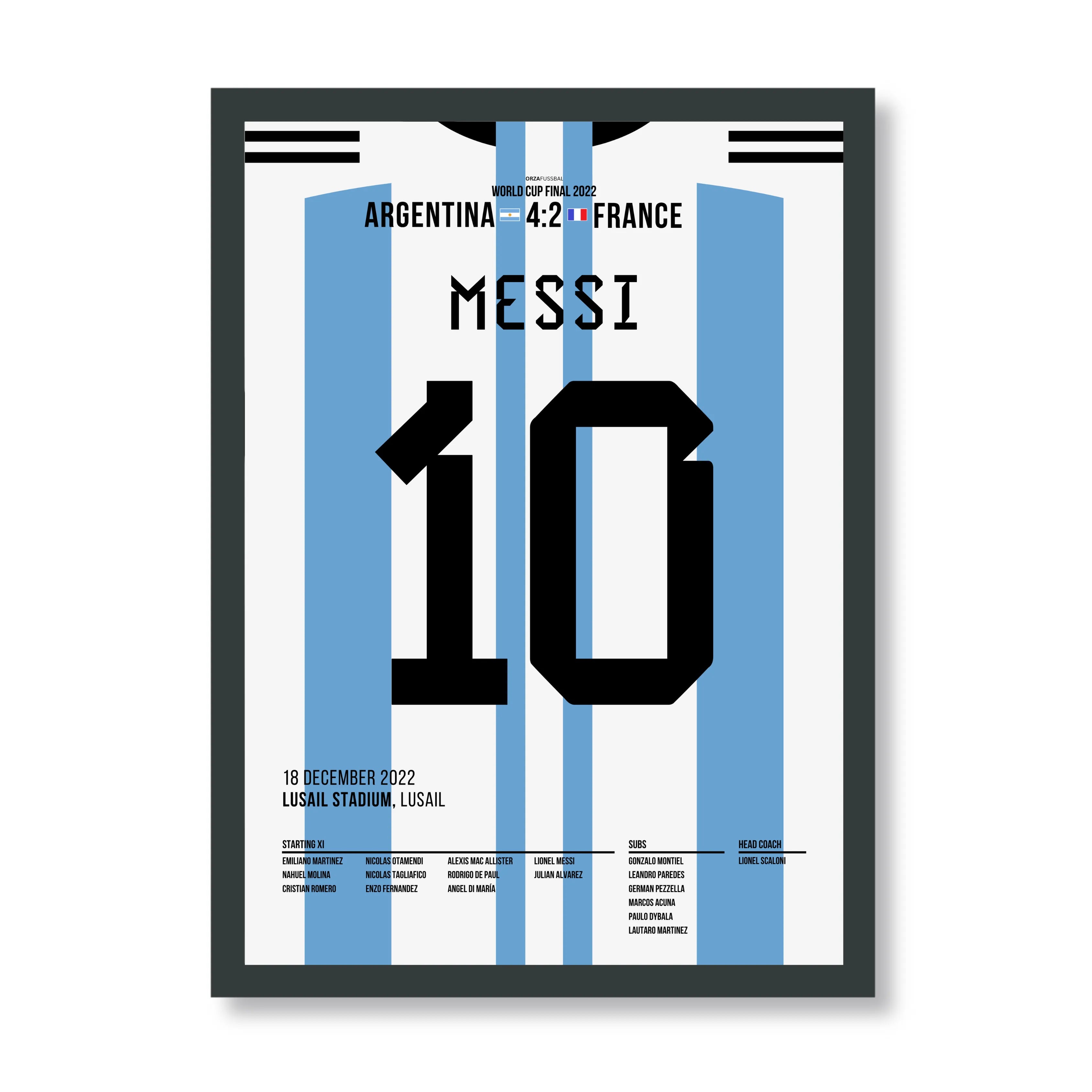 Messi krönt sich zum Weltmeister 2022