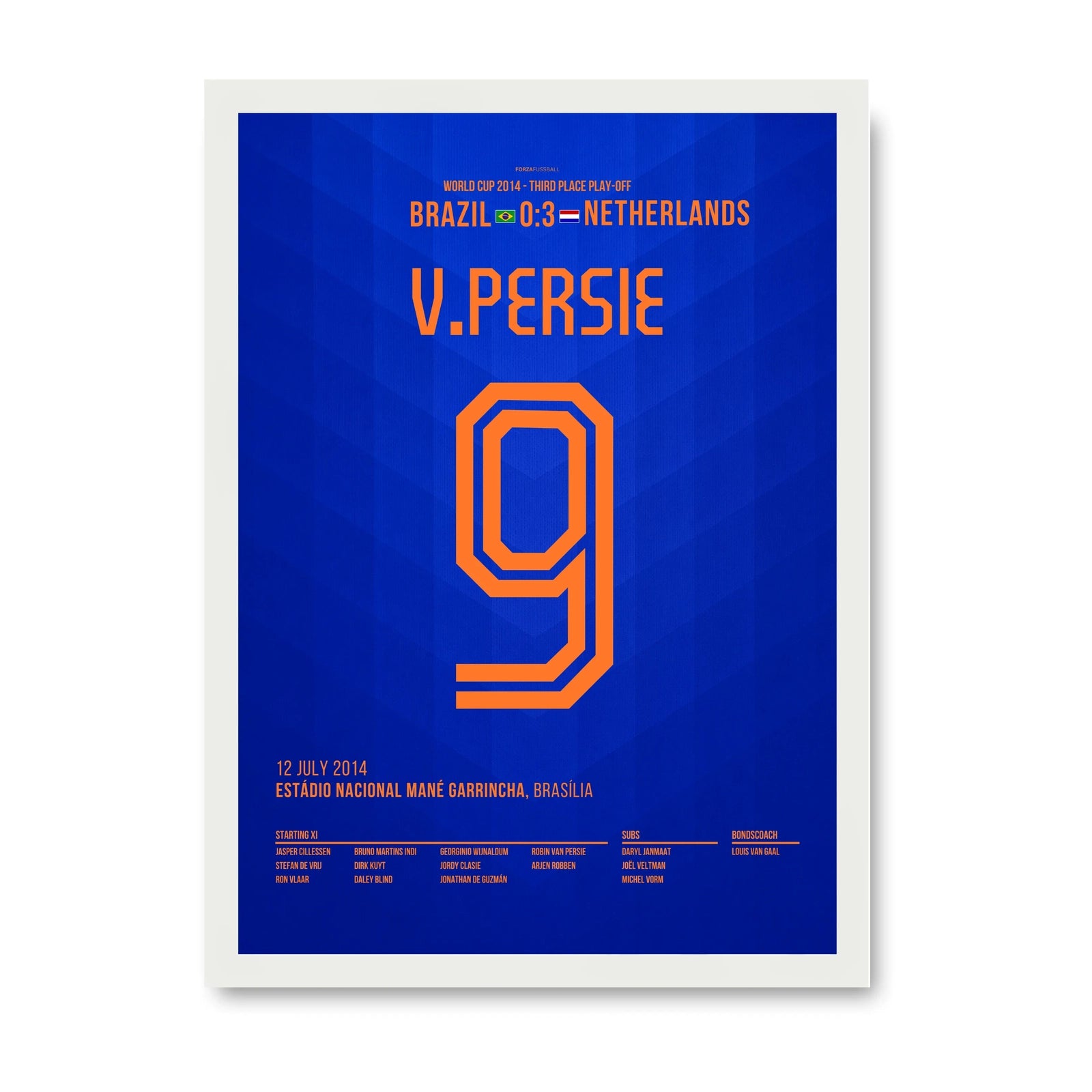 Van Persie and Co. humiliate Brazil once again