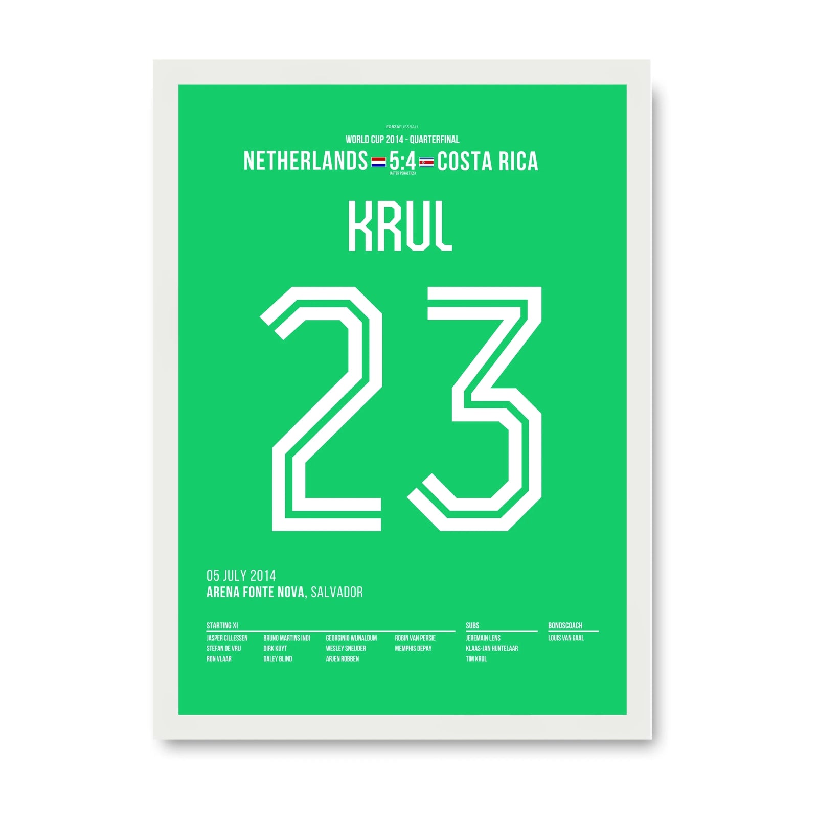 Krul’s penalty heroics send the Netherlands into the semi-finals