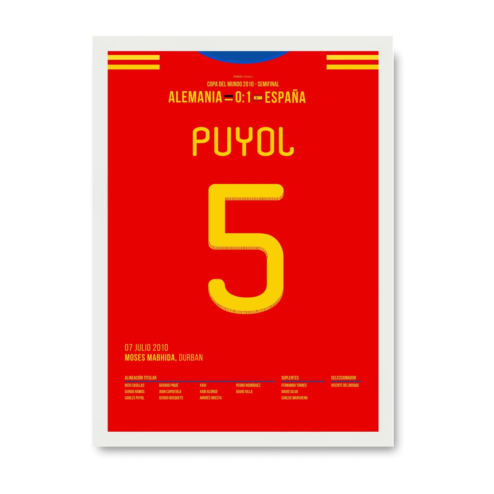 Puyol köpft Spanien ins WM Finale 2010