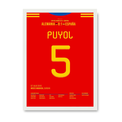 Puyol köpft Spanien ins WM Finale 2010