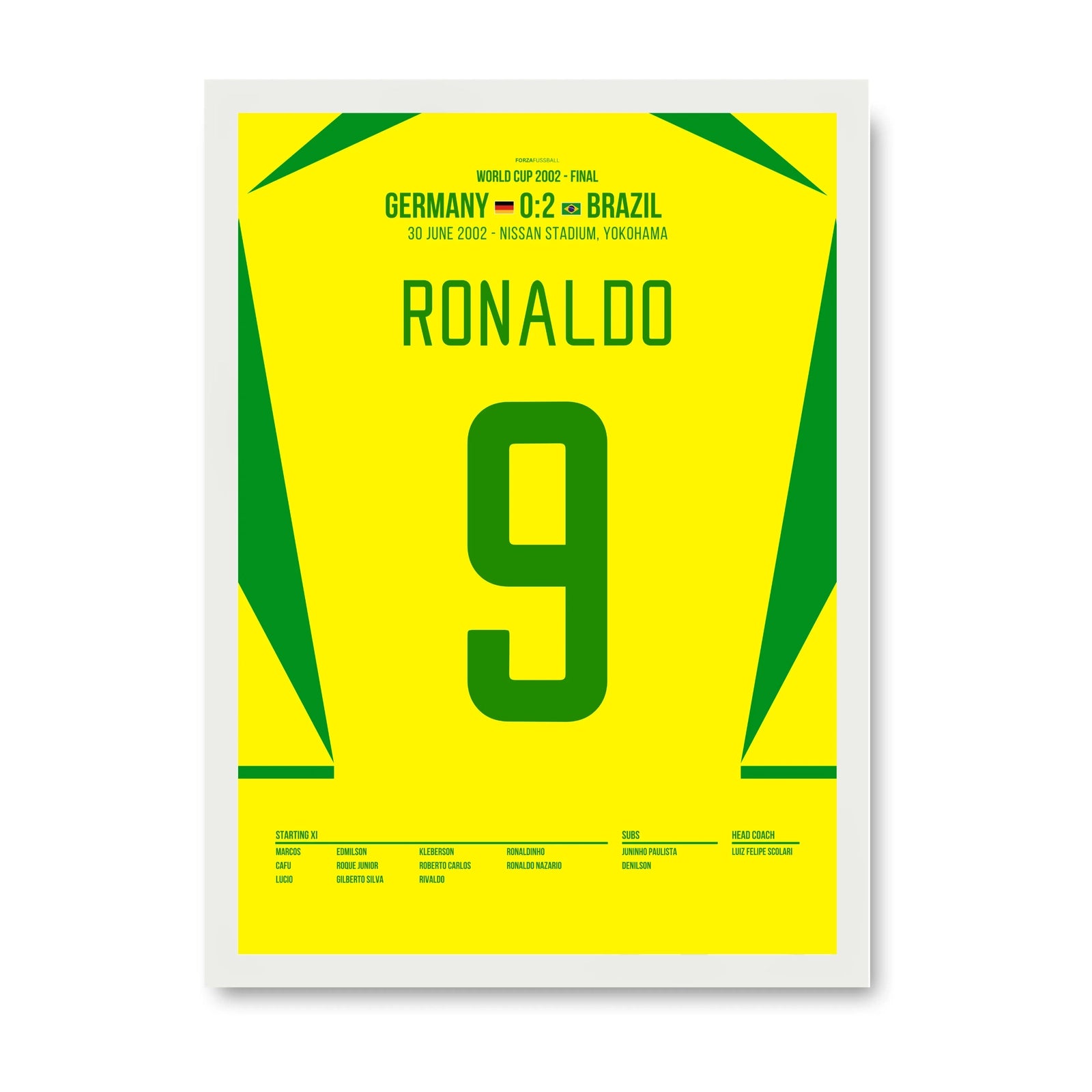 Ronaldo's Doppelpack führt Brasilien zum 5. WM Titel