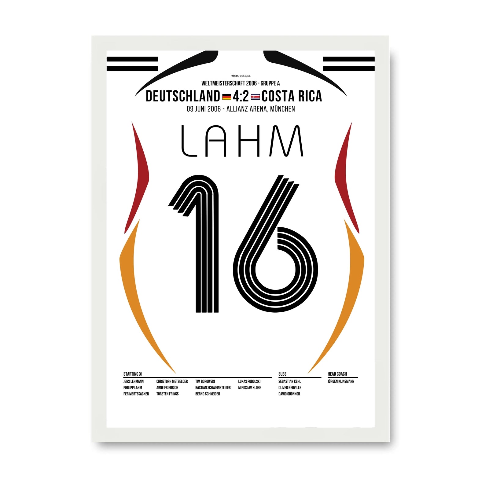 Lahm eröffnet das Sommermärchen 2006 per Traumtor