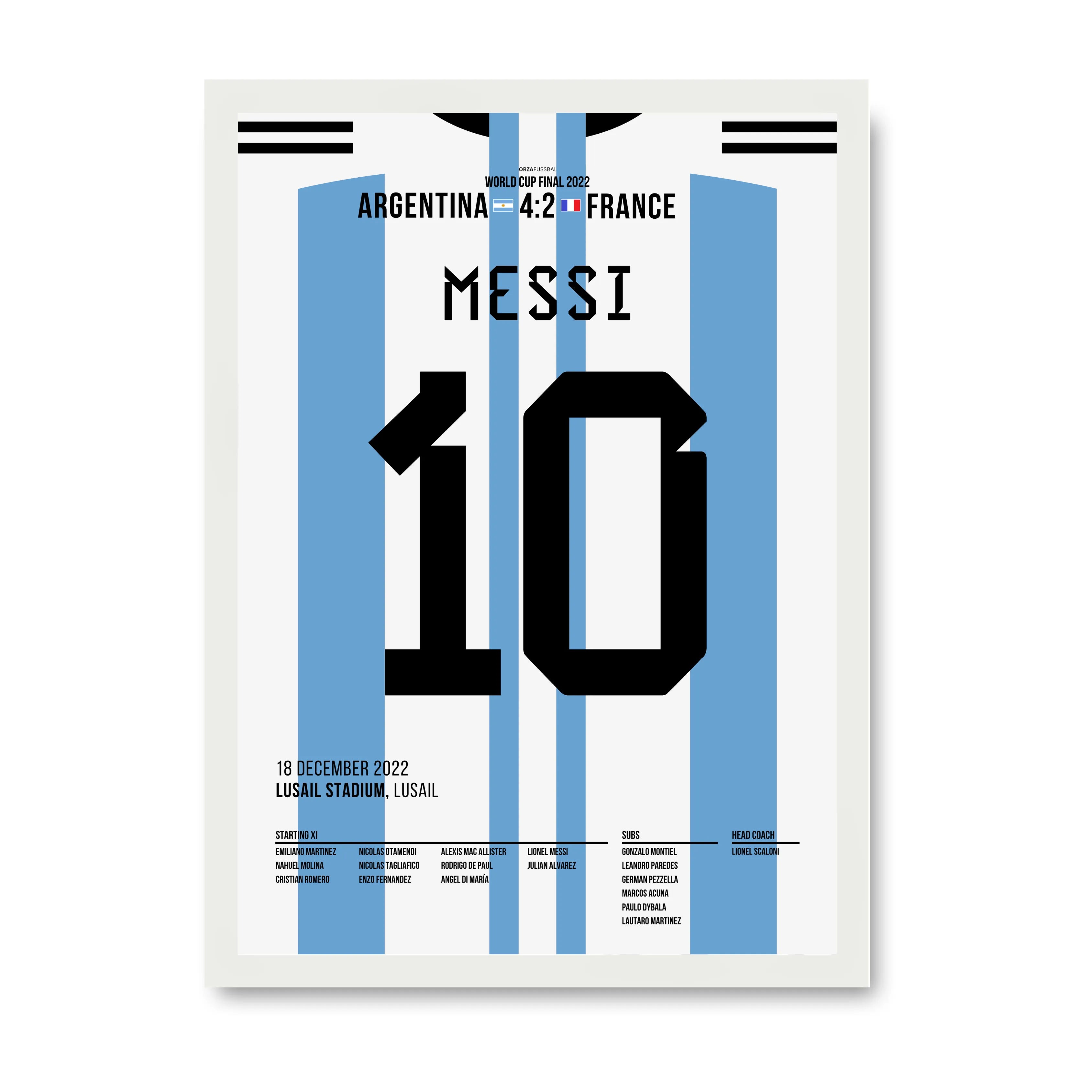 Messi krönt sich zum Weltmeister 2022