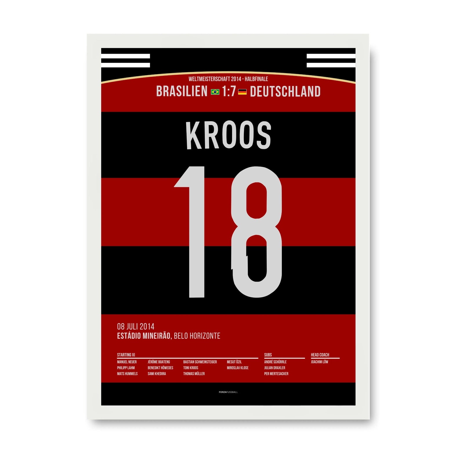 Toni Kroos trifft doppelt beim 7:1 gegen Brasilien