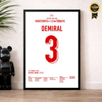 Merih Demiral with a brace in the European Championship round of 16 against Austria