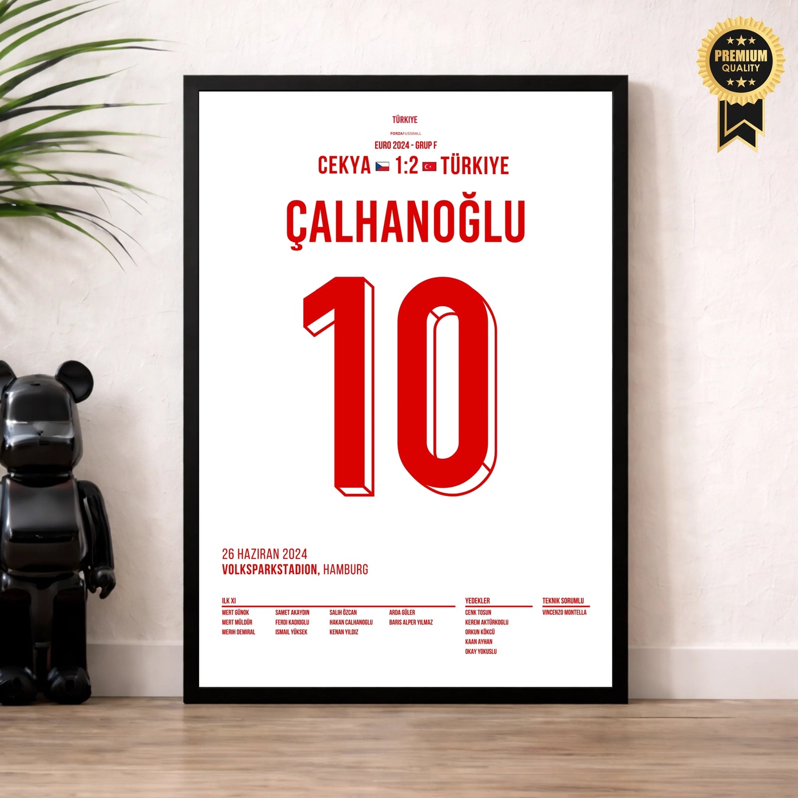 Hakan Calhanoglu´s Tor vs. Tschechien bei der EM 24