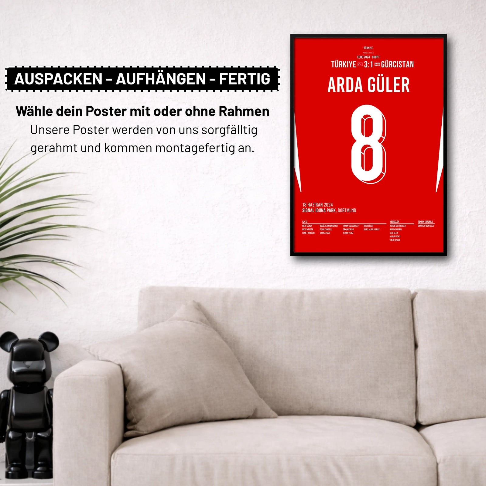Arda Güler mit Traumtor gegen Georgien bei der EM 24