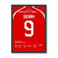 Semih Sentürk mit dem Last Minute Ausgleich gegen Kroatien bei der EM 2008