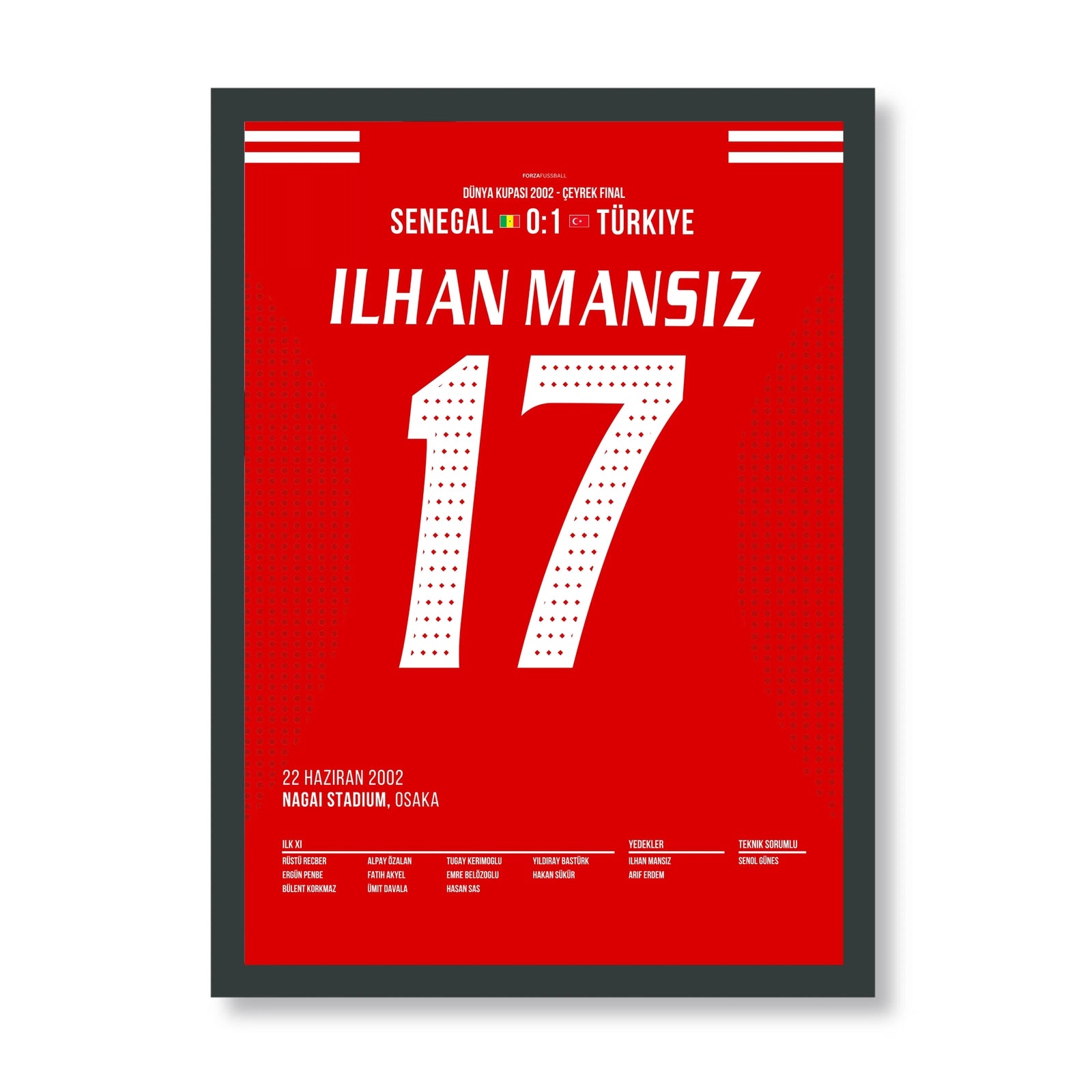 Ilhan Mansiz sends Turkey to the 2002 World Cup semi-finals