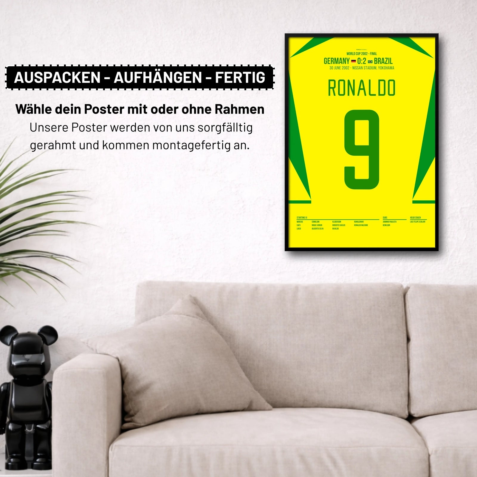 Ronaldo's Doppelpack führt Brasilien zum 5. WM Titel