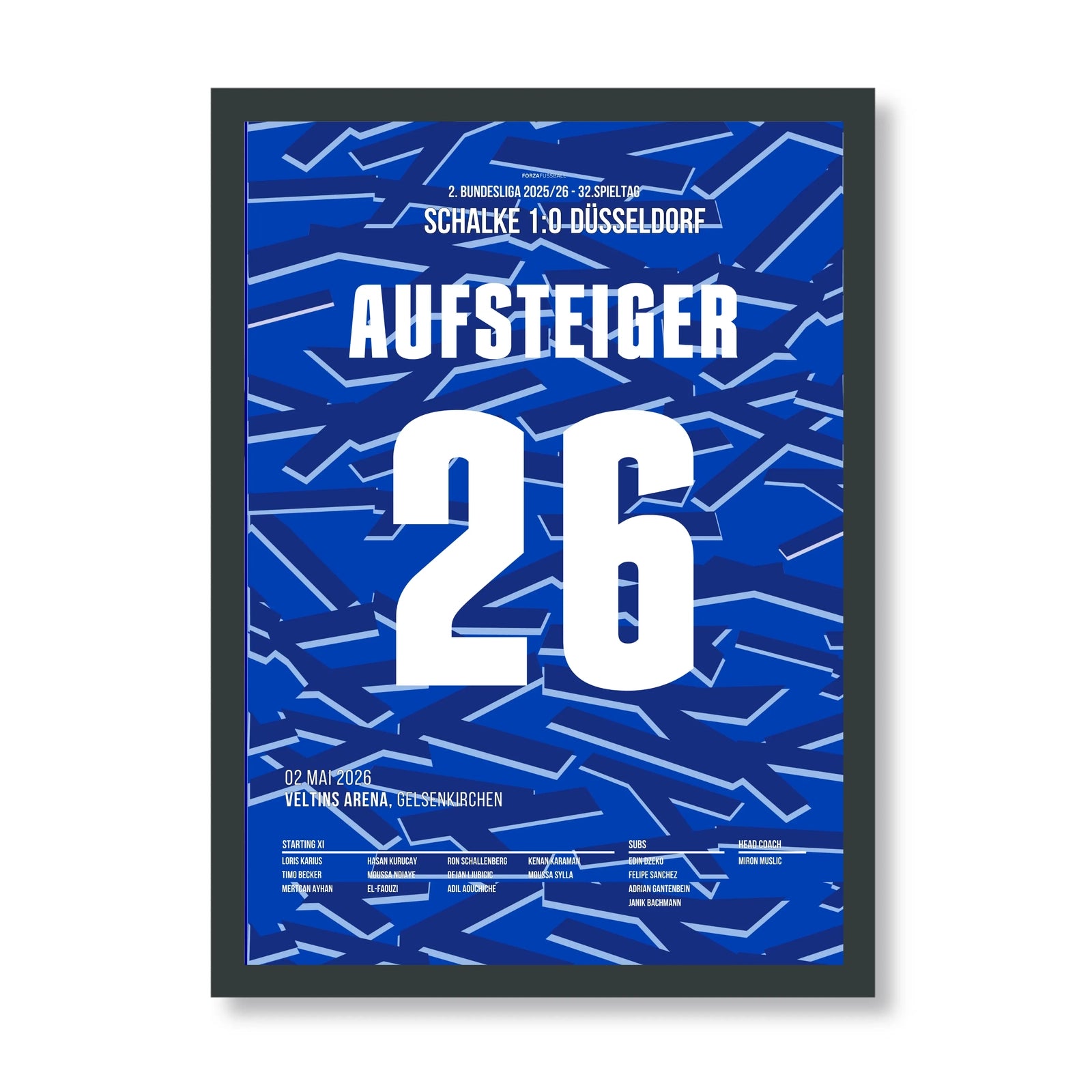 Schalke steigt 2026 als Meister in die Bundesliga auf