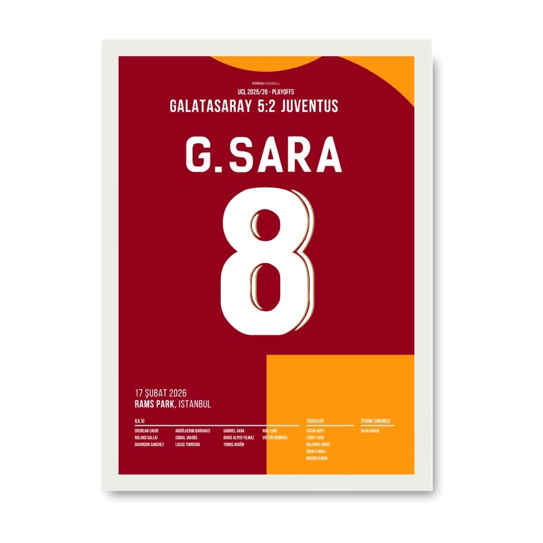 Gabriel Sara wird zum MVP beim 5:2 gegen Juve