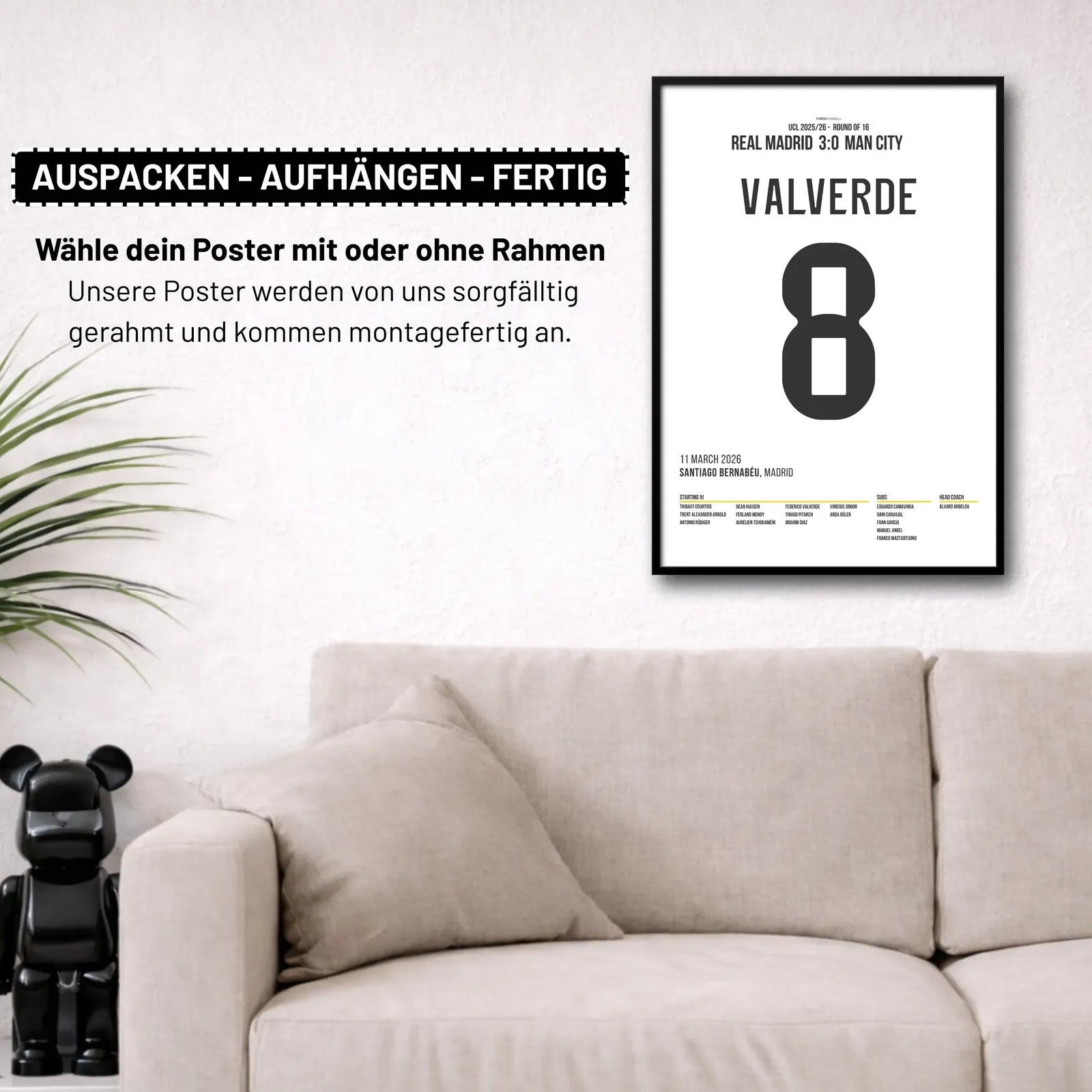 Fede Valverde mit Traum-Hattrick gegen Man City