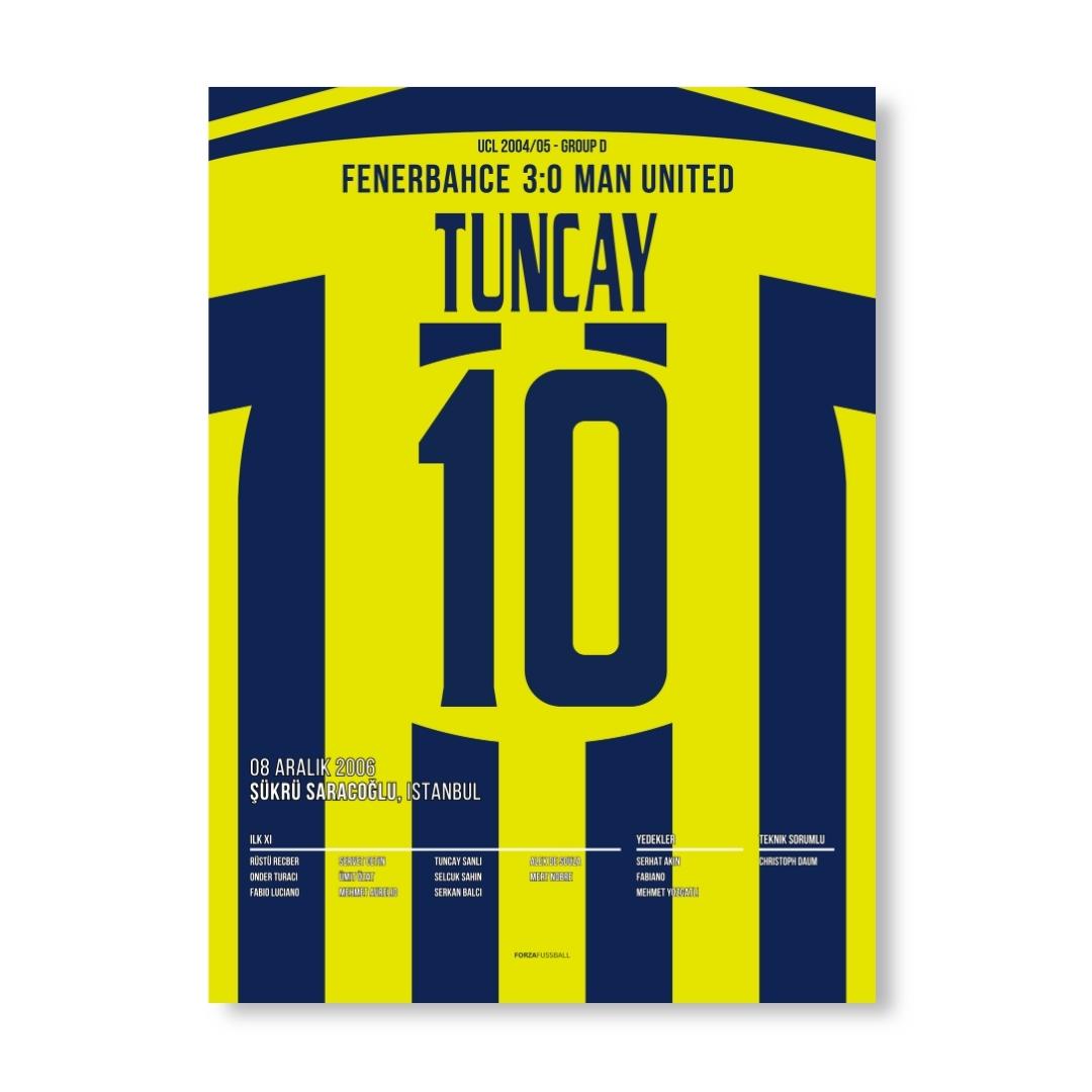 Tuncay Sanli wird zum Hattrick Hero gegen ManU