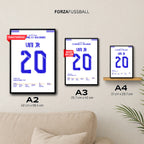 Vini Jr entscheidet das Champions League Finale gegen Liverpool Fußball Poster mit Rahmen