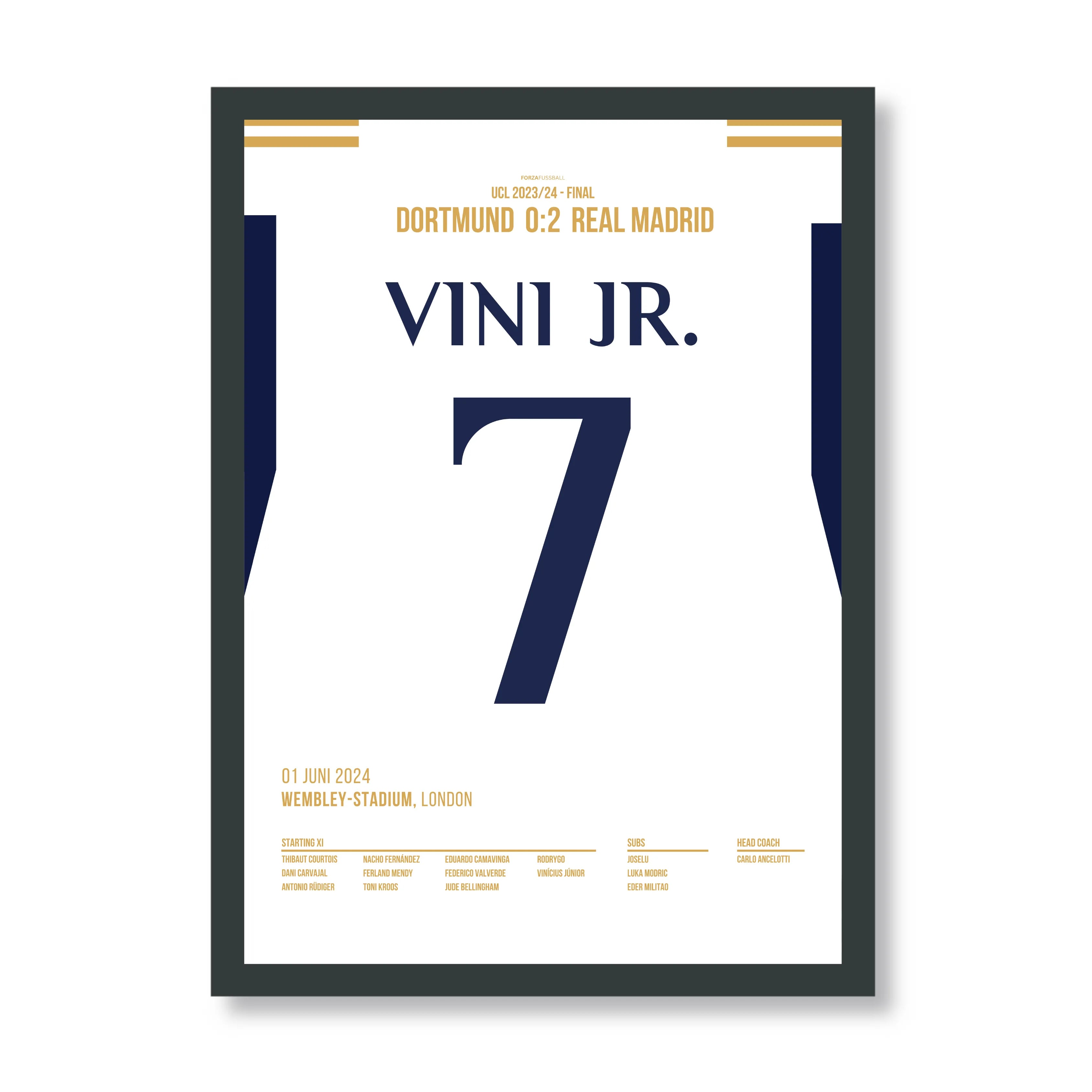 Vini Jr führt Real Madrid zum 15. Champions League Titel