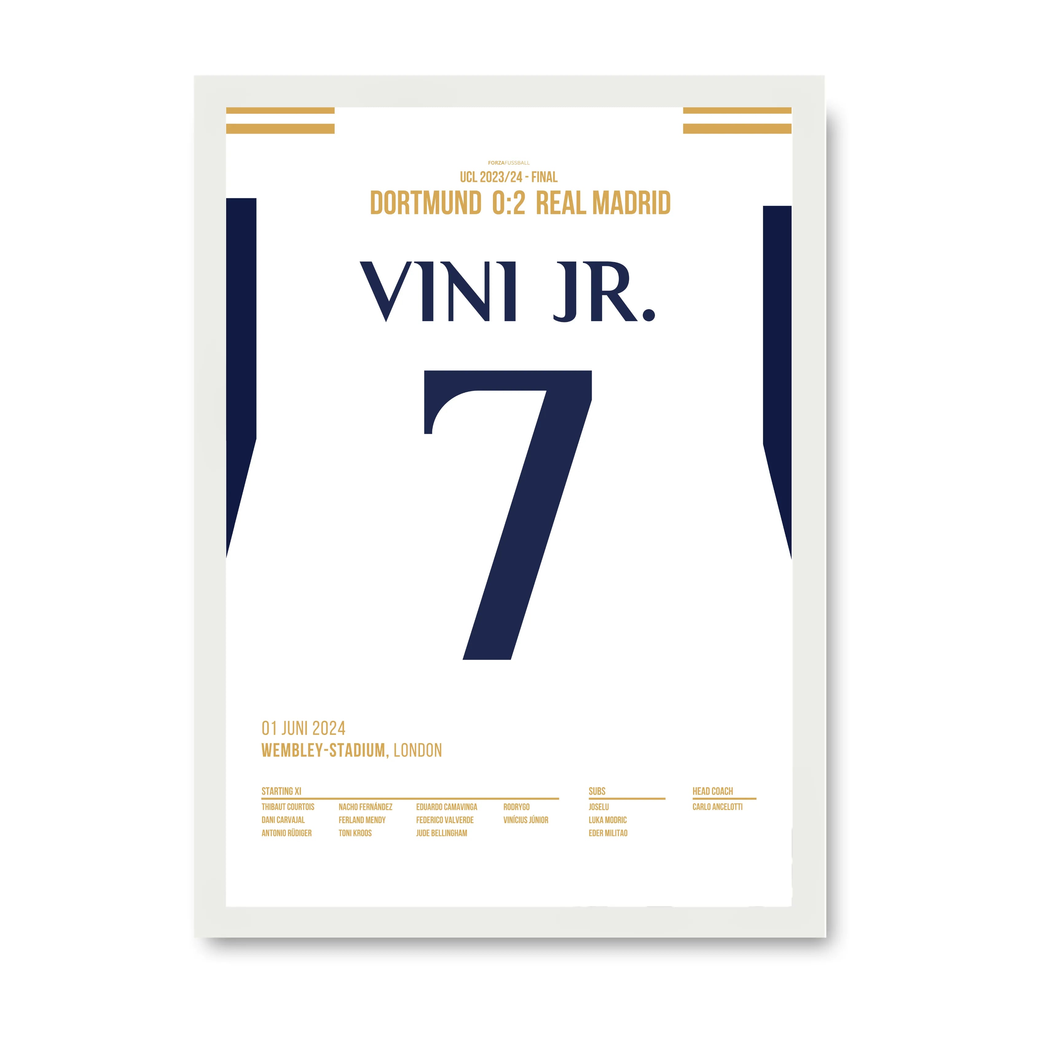 Vini Jr führt Real Madrid zum 15. Champions League Titel