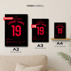 Lamine Yamal schießt Barca zum Titel im Derby gegen Espanyol Fußball Poster mit Rahmen